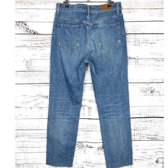 Madewell The Perfect Vintage Jean Women's Size 29 Raw Hem High Rise Ankle Denim - Picture 7 of 7